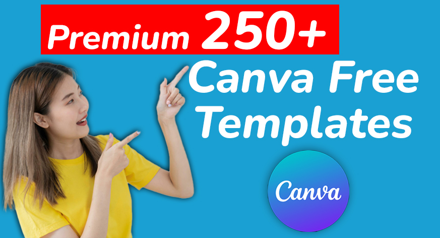 250 canva free template